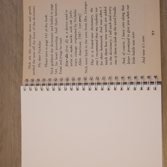 Secret Journal "Frindle" - Picture 3 of 6